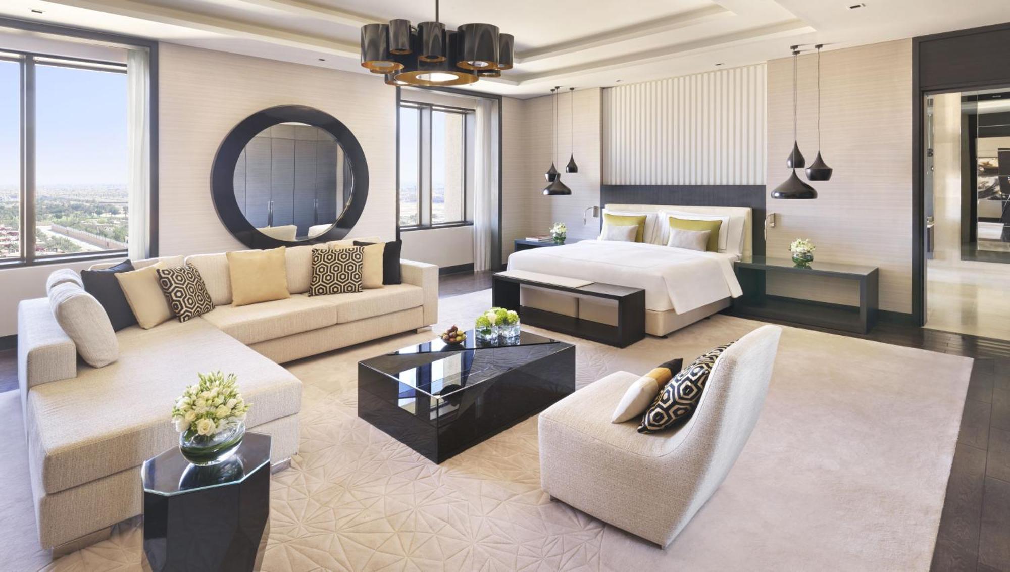 Fairmont Rijád Kültér fotó A suite at the hotel
